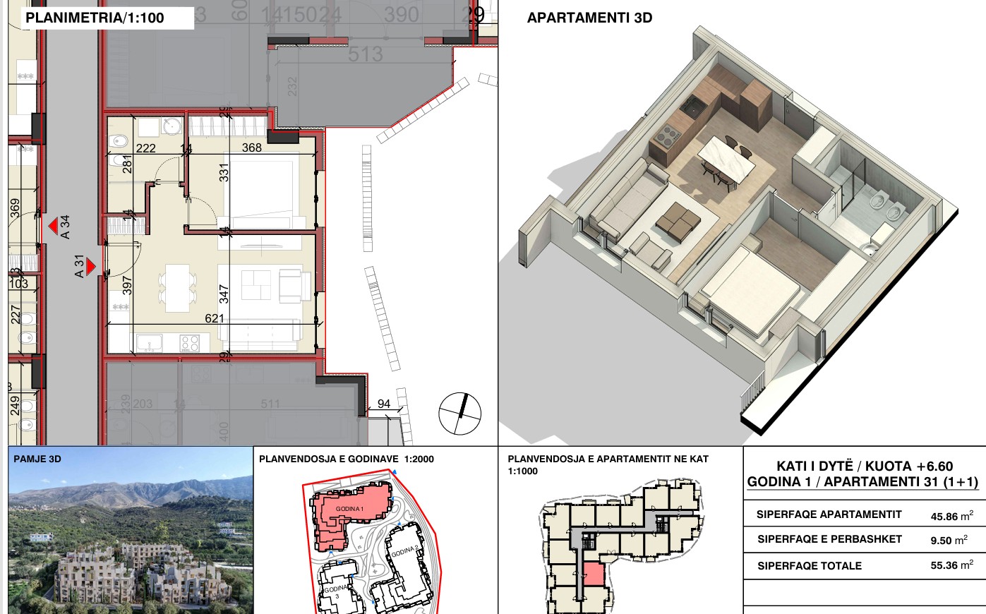apt 31 Apartment – Radhima Fortress, Vlore