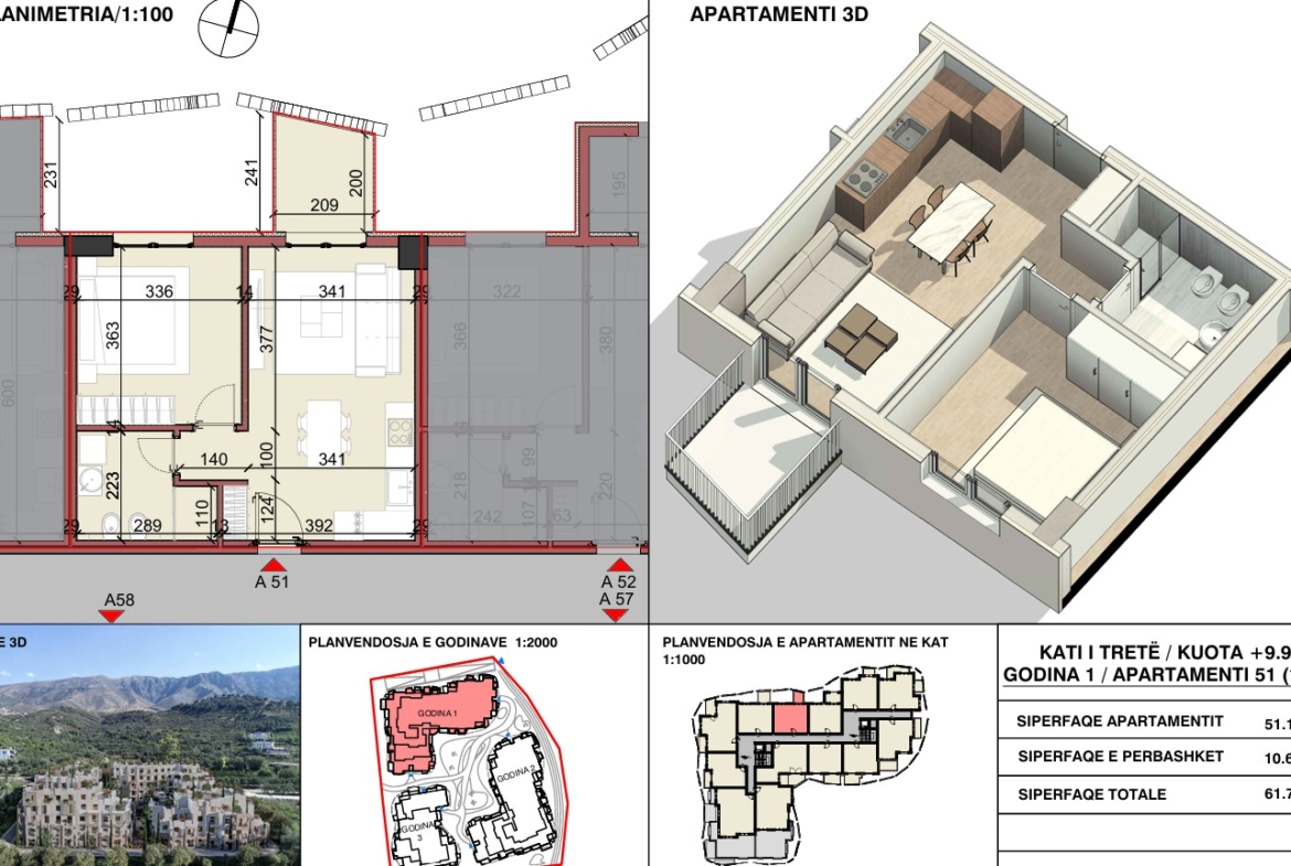 Apartment – Radhima Fortress, Vlore